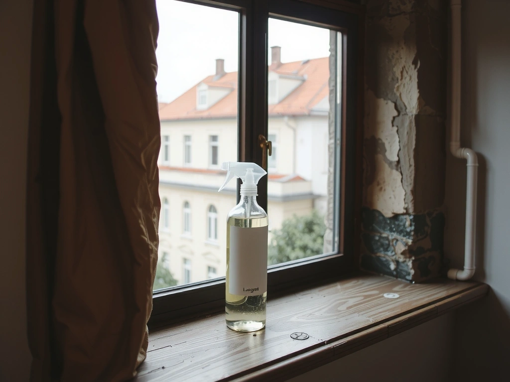 Eco-friendly cleaning product in Prague setting