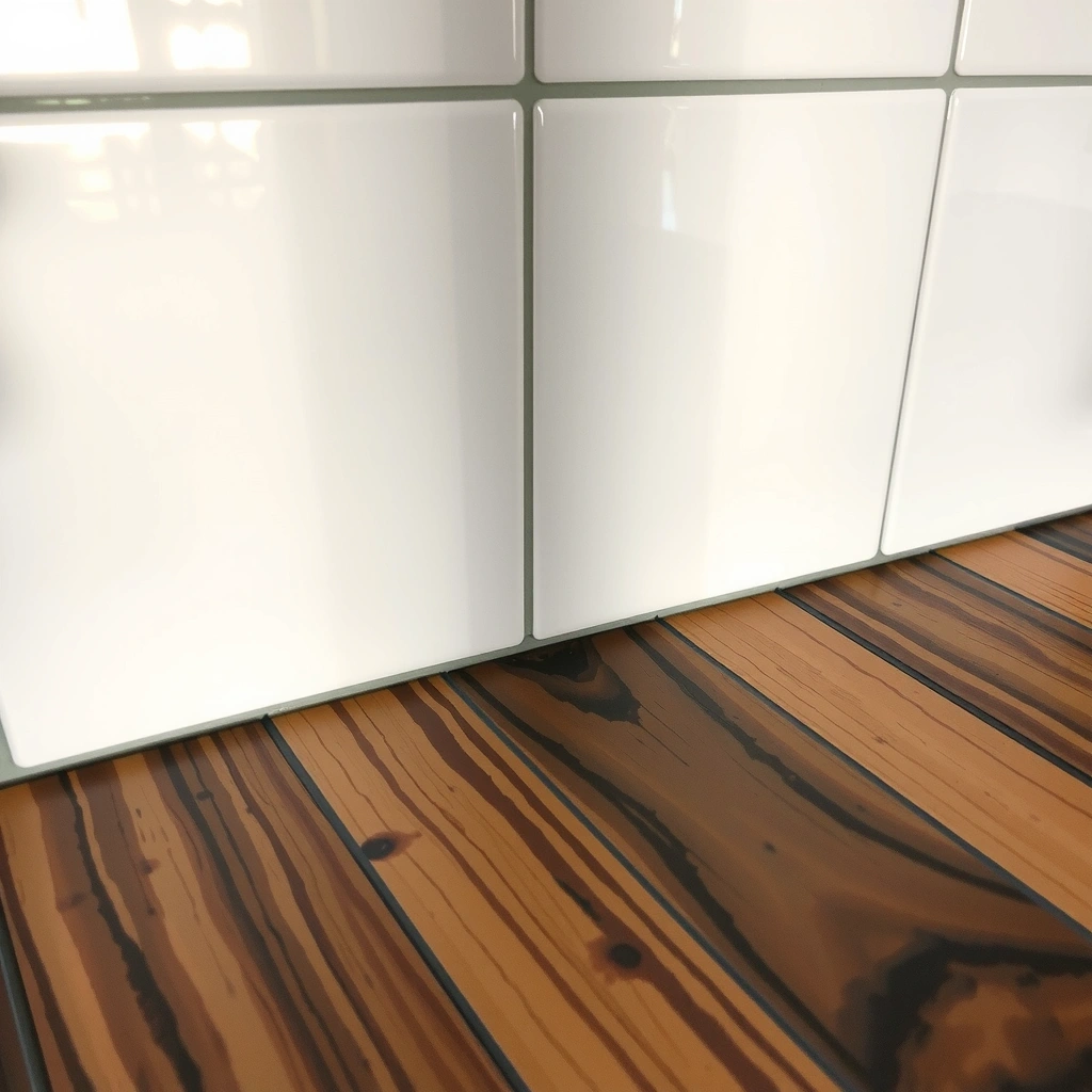 Grout restoration detail